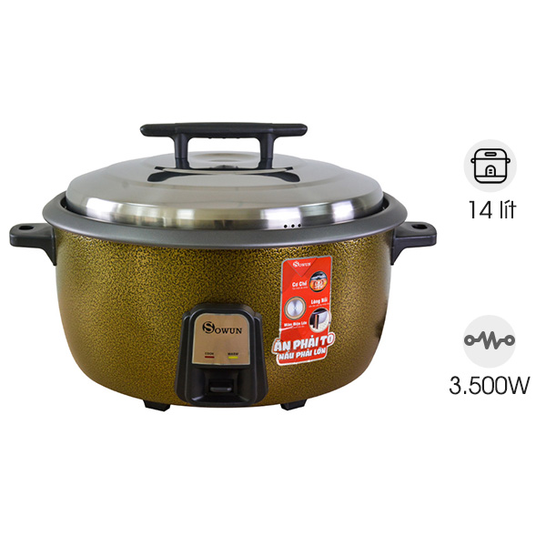 Nồi cơm điện công nghiệp Sowun SW 6922 (14 lít)