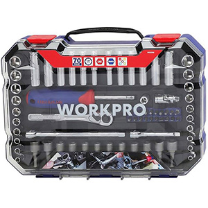 Bộ khớp nối 6 điểm 1/4 inch Workpro WP202522