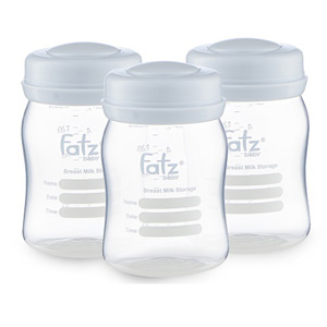 Bộ 3 bình trữ sữa Fatzbaby FB0120N (150ml)