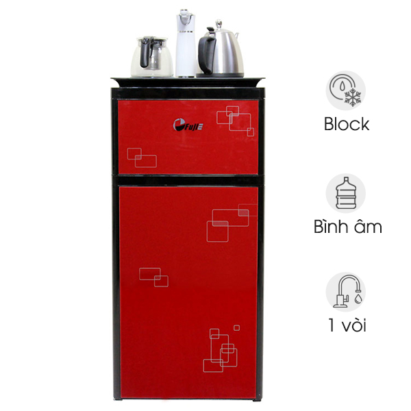Cây nước nóng lạnh kết hợp với bàn pha trà, cà phê FujiE WD3000C