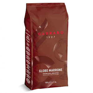 Cà phê hạt Carraro Globo Marrone 1000g