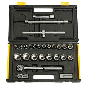 Bộ tuýp 25 chi tiết Stanley 86-478 - 1/2 inch