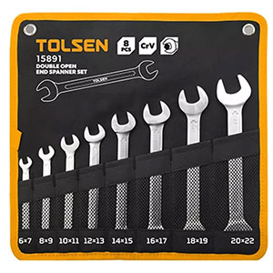 Bộ 8 cờ lê 2 đầu miệng 6mm - 22mm Tolsen 15891