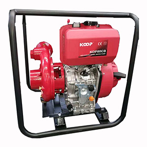 Máy bơm nước chạy dầu cao áp Koop KDP80CB - 6.6KW