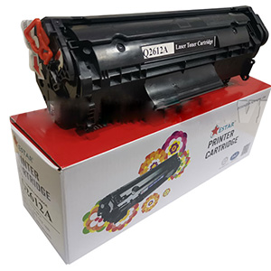 Hộp mực in HP 1010/1012/1018 (Q2612A) 2K (mã 1084, dùng 2 - 3 lần)