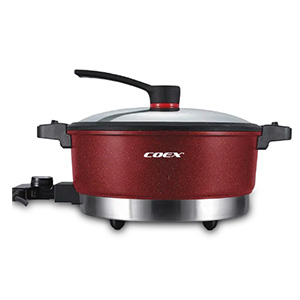 Lẩu điện đa năng Coex CH-2118 (Kèm khay hấp)