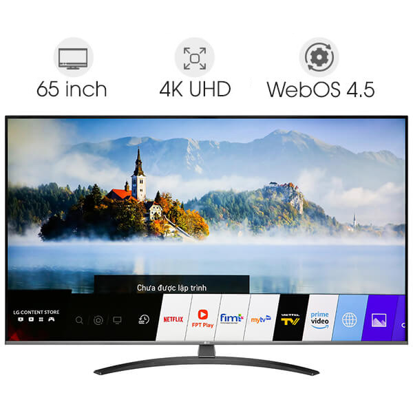 Smart Tivi LG 4K 65 inch 65UM7600PTA