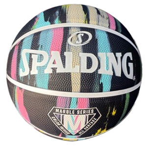 Bóng rổ Spalding Marble Black Outdoor Size 7 (84-405)