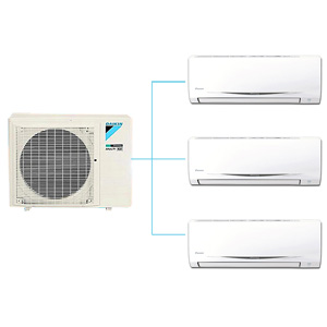 Hệ thống máy lạnh Daikin Multi S inverter 3.0 Hp 1 dàn nóng MKC70SVMV, 3 dàn lạnh CTKC25RVMV