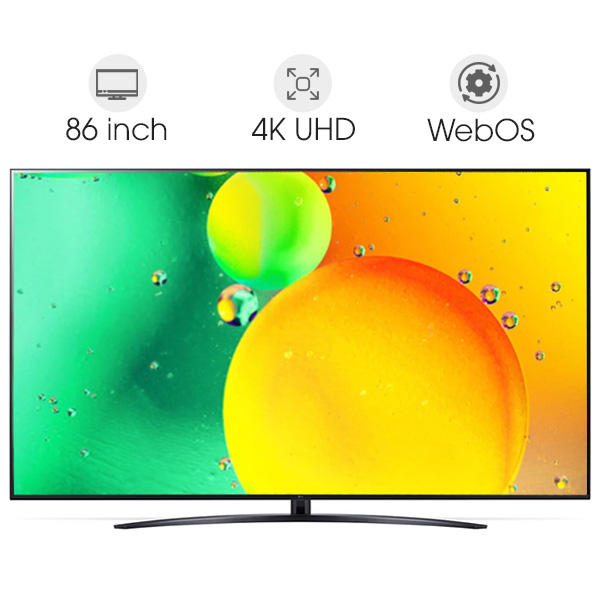 Smart Tivi NanoCell LG 4K 86 inch 86NANO76SQA