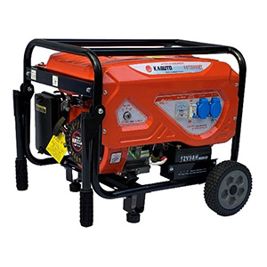 Máy phát điện Kabuto KBT3500SET (3KW, đề nổ, bánh xe, tay cầm)