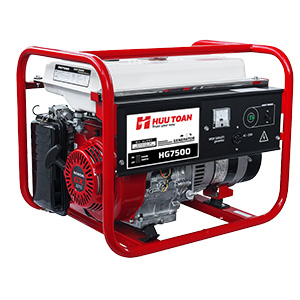 Máy phát điện chạy xăng Hữu Toàn 5.5kVA HG7500