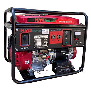 Máy phát điện chạy xăng 6KVA Kyo Power THG7600KXS - Đề nổ