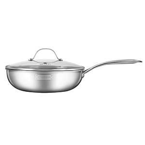 Chảo xào inox cao cấp 3 lớp đáy liền Trimax EL-4846OL