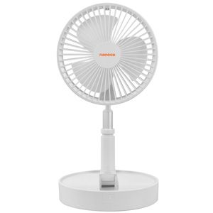 Quạt sạc gấp gọn Nanoco NFF1617W