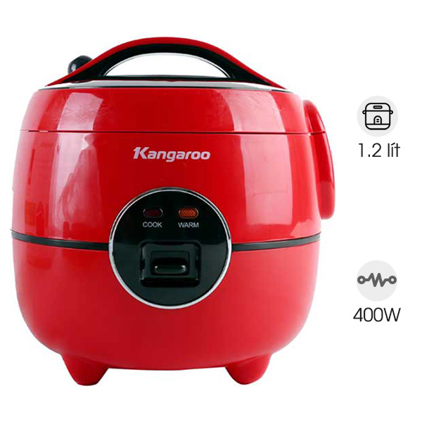 Nồi cơm điện 1.2L loại cơ Kangaroo KG822