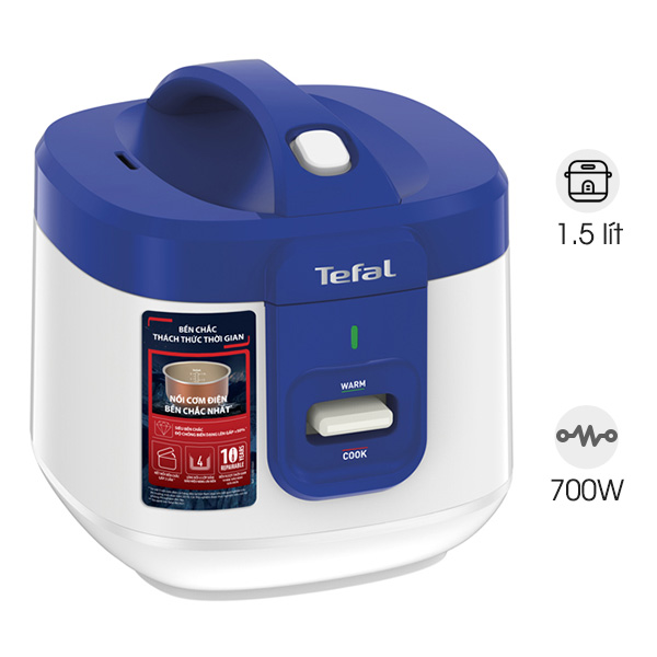 Nồi cơm điện Tefal RK361168 700W, 1.5 lít