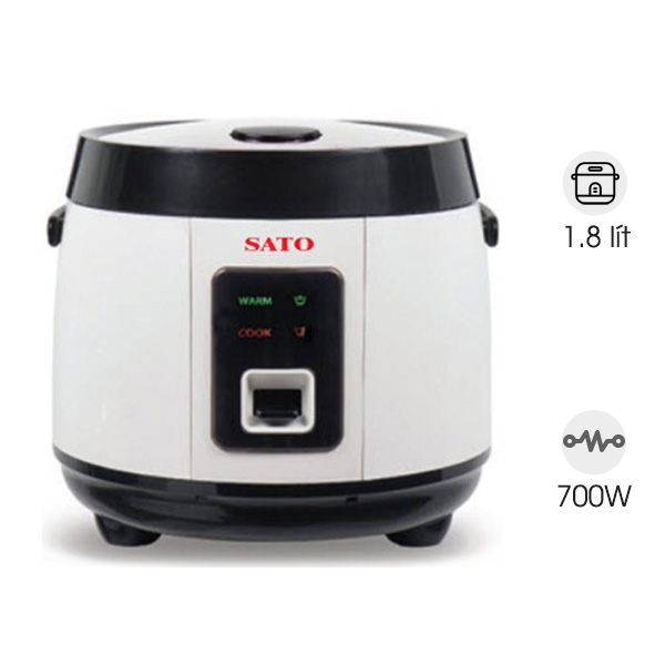 Nồi cơm điện Sato 18F061 1.8 lít