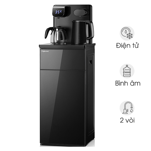 Cây nước nóng lạnh kết hợp bàn pha trà, cafe FujiHome TB110E