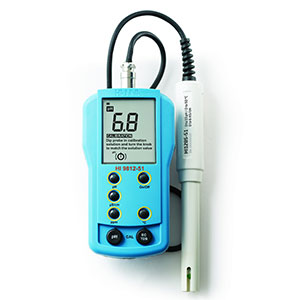 Máy đo pH, EC, TDS, nhiệt độ Hanna HI9812-51