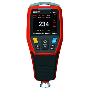 Máy đo độ dày lớp phủ UNI-T UT343D (0 - 1.250 μm)
