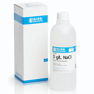 Dung dịch hiệu chuẩn NaCl 3.0 g/L, 500mL Hanna HI7083L