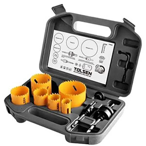 Bộ mũi khoét sắt 9 món Tolsen 75860