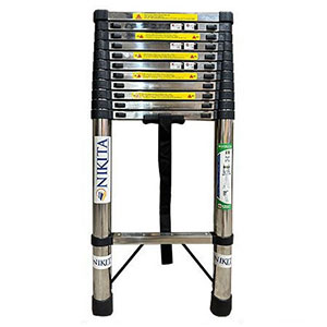 Thang inox rút đơn gấp gọn Nikita ID55