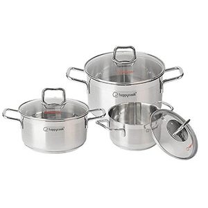 Bộ nồi inox 5 đáy Happy Cook Penta HCS-PT06