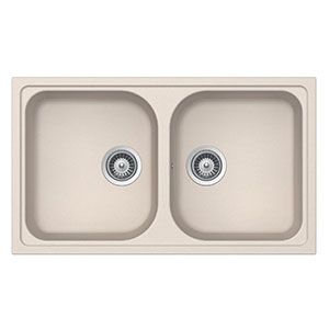 Chậu rửa bát bằng đá Hafele HS19-GEN2R90 570.35.480
