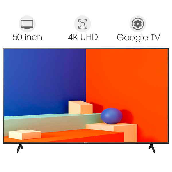 Google TV 4K Hisense 50 inch 50A6500K