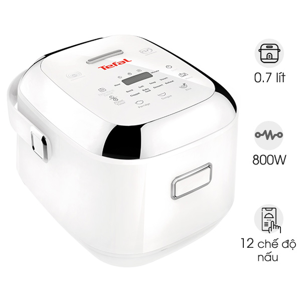 Nồi cơm điện tử cao tần niêu Tefal RK604165 - 0.7 lít