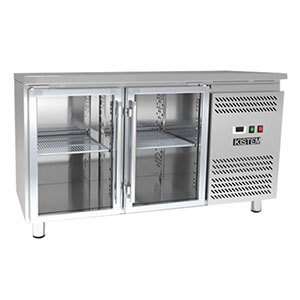 Bàn mát cánh kính Kistem KIS-XFT13RG (làm lạnh gián tiếp)