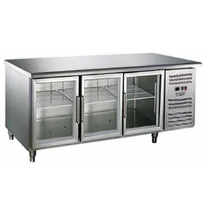 Bàn mát cánh kính Kistem KIS-XFT17RG (làm lạnh gián tiếp)