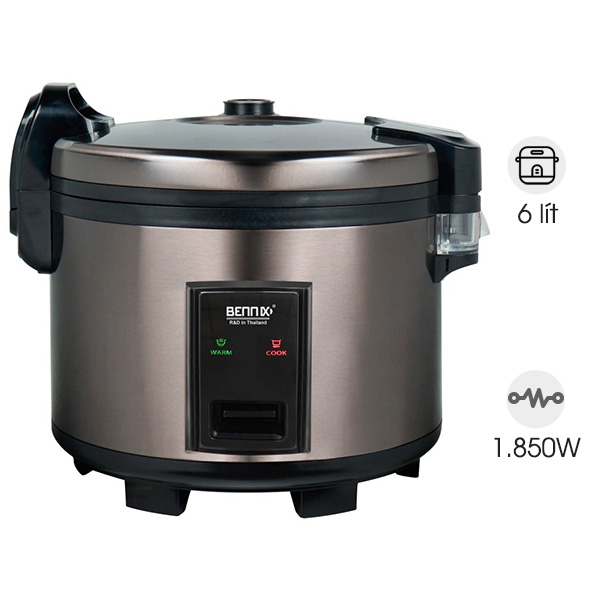 Nồi cơm điện công nghiệp Bennix BN-060RC (6 lít)