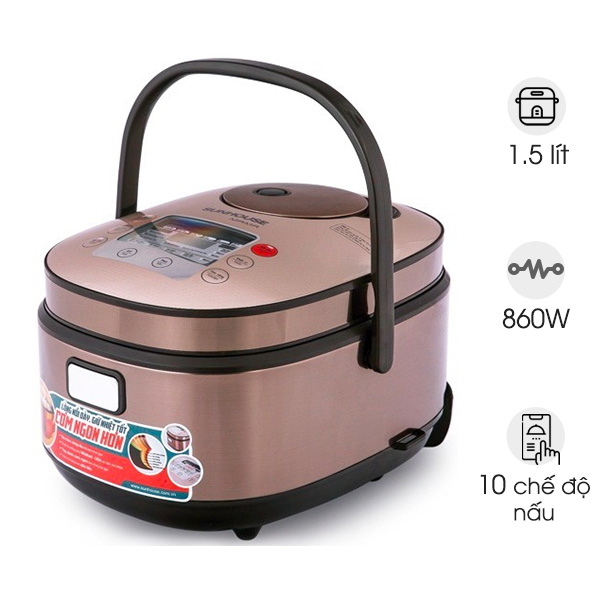 Nồi cơm điện tử Sunhouse Mama SHD8915 (1.5L)
