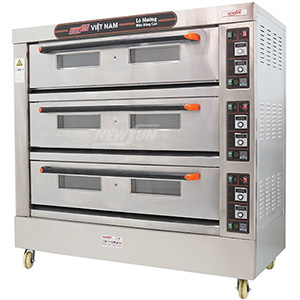 Lò nướng NewSun 3 tầng 9 khay dùng điện XYF-3KAL-T (380V)