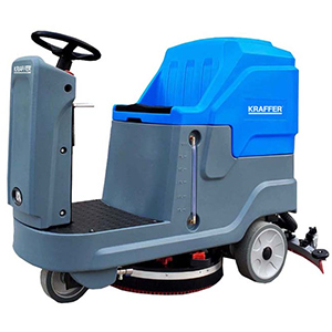 Máy chà sàn ngồi lái Kraffer KF85A dùng bình