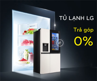 Mua tủ lạnh LG trả góp 0%