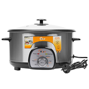 Nồi lẩu điện đa năng Hare HR-MT5002 (5 lít, màu ghi)