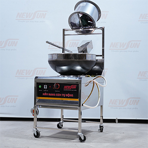 Máy rang cơm tự động NewSun (kèm quạt hút)