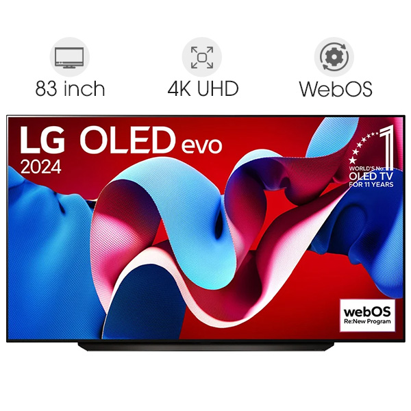 Smart Tivi LG OLED Evo C4 4K 83 inch OLED83C4PSA