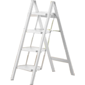 Thang ghế gấp gọn 4 bậc Fujihome SL104W (White)