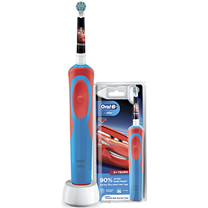 Bàn chải đánh răng điện trẻ em Oral-B Vitality D12 Disney Cars