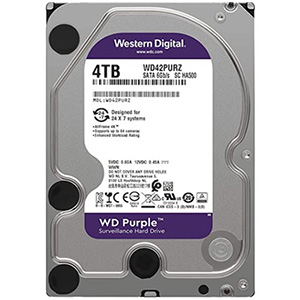 Ổ cứng giám sát WD Purple 4TB WD43PURZ