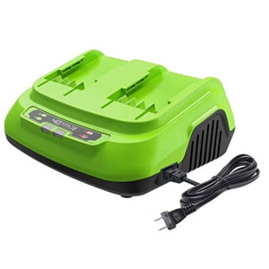 Bộ sạc pin đôi 2 cổng 40V 8A Greenworks G40X2UC8 - 2946307