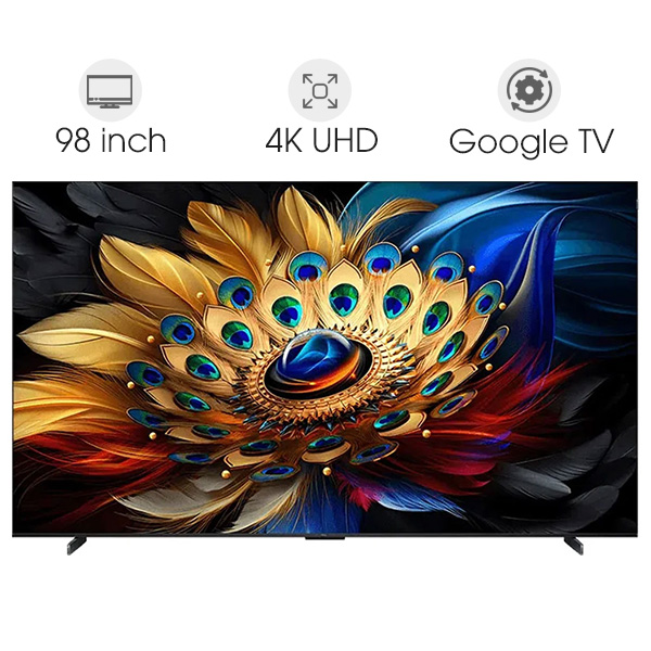 Google TV QLED 4K TCL 98 inch 98C655