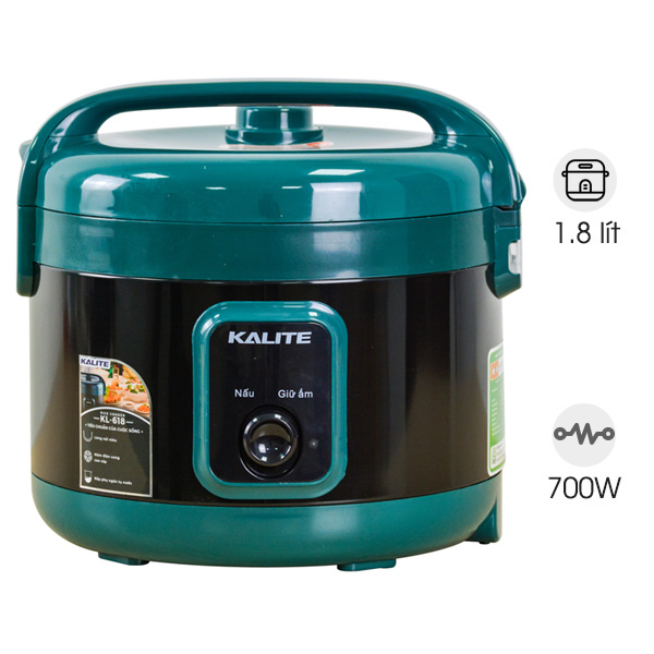 Nồi cơm điện Kalite KL-618 1.8 lít