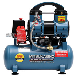 Máy nén khí không dầu Mitsukaisho 12-1.5 (1.5HP, 12 lít)