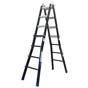 Thang nhôm gấp và rút đa năng 4 đoạn Advindeq AML44B